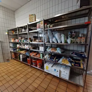 Stainless steel storage rack