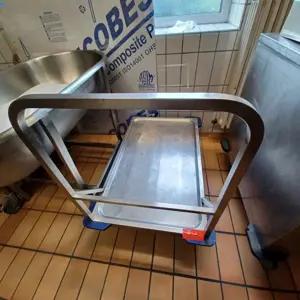 Platform trailer Blanco