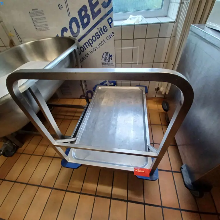 Platform trailer Blanco