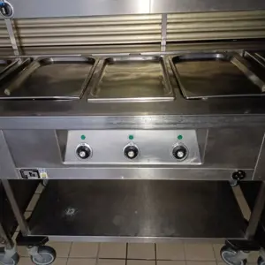 3 Food warming trolley Blanco SAW3L