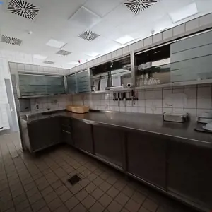 Stainless steel worktop