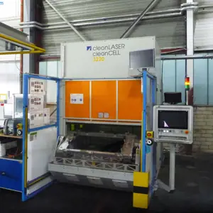 ZB Laser-Schweißanlage Batteriegehäuse OT Cleanlaser Cleanzell 3220