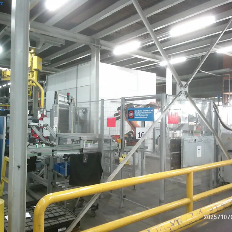 Laser welding cell "ZB battery housing UT" Edison