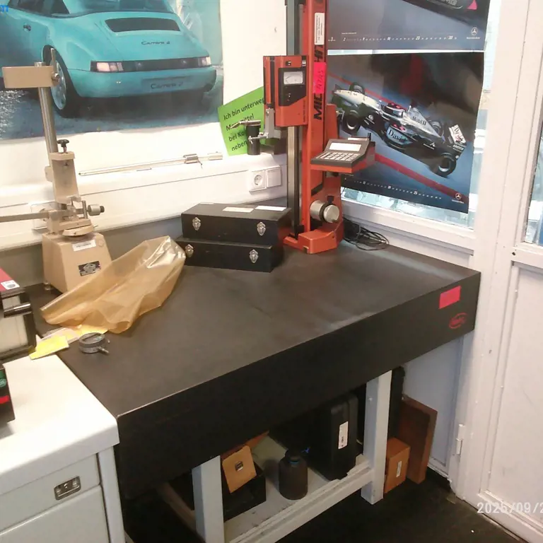 Granite measuring plate Mahr