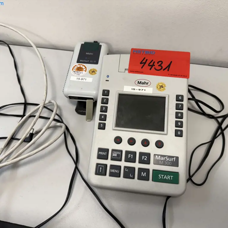 2 Roughness testers Mahr MarSurf M300