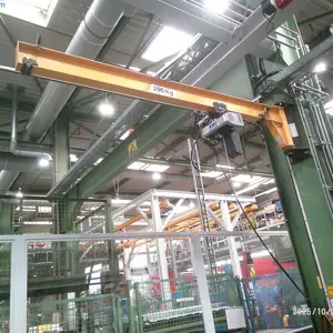 Wall-mounted slewing jib crane SWS