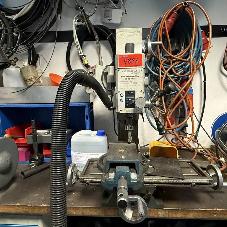 Drilling/milling machine Optimum BF20 Vario
