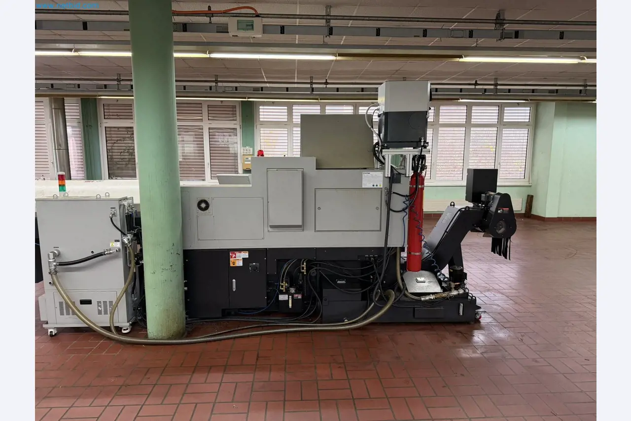 High-quality CNC sliding headstock automatic lathes from factory closure-22