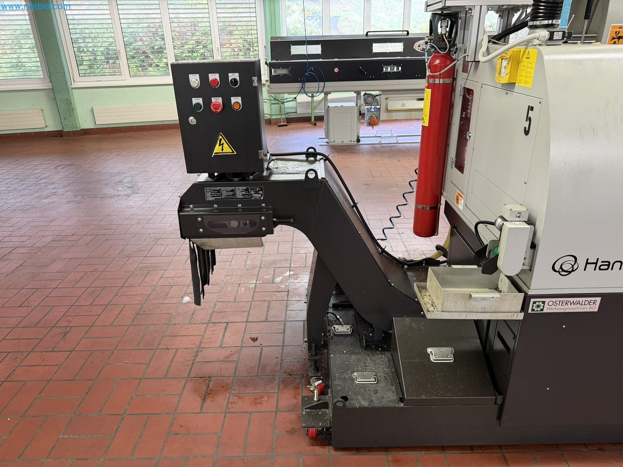 High-quality CNC sliding headstock automatic lathes from factory closure-27