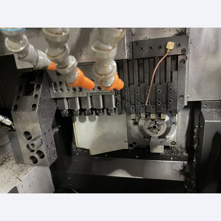 High-quality CNC sliding headstock automatic lathes from factory closure-7