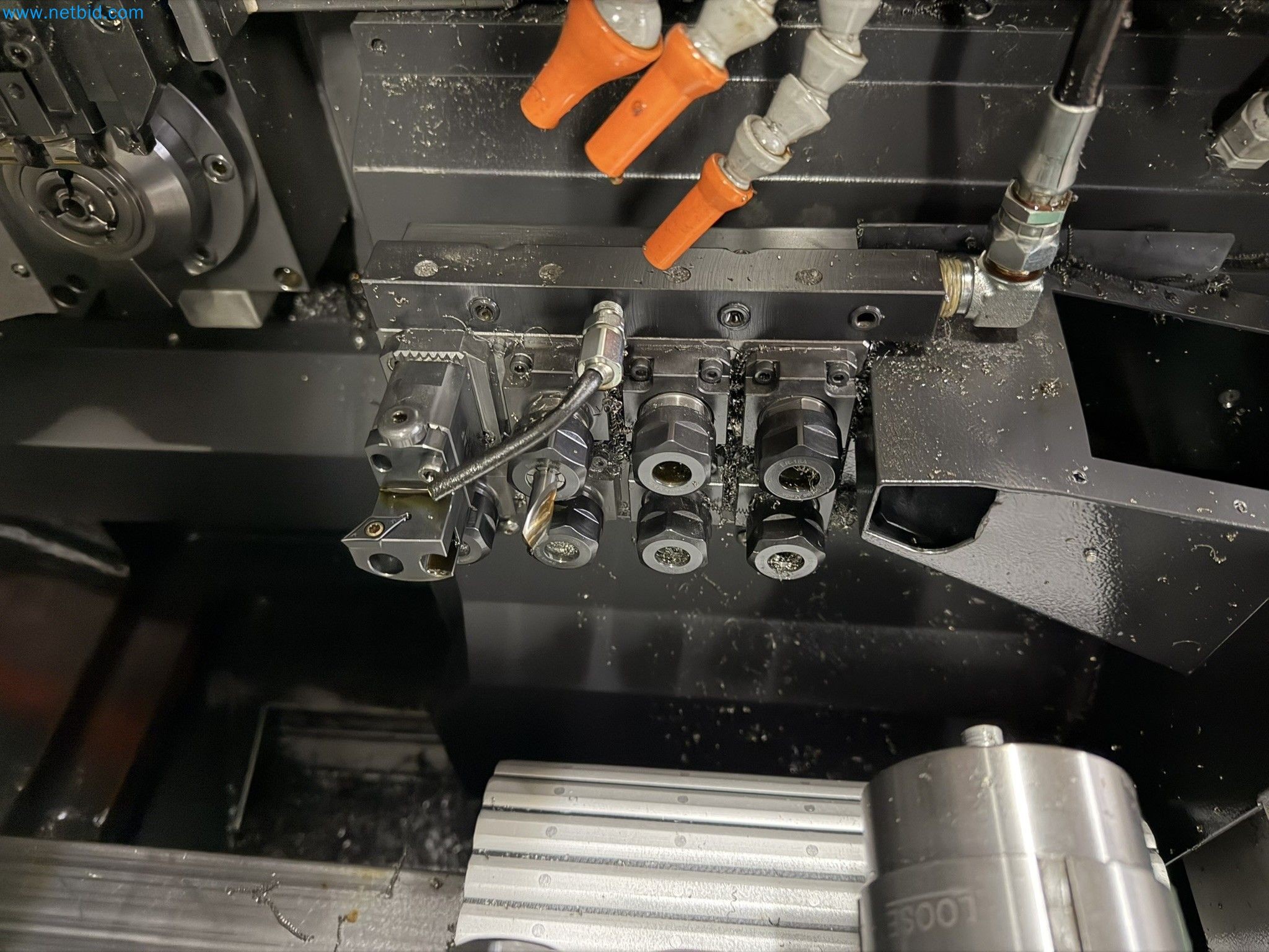 High-quality CNC sliding headstock automatic lathes from factory closure-8