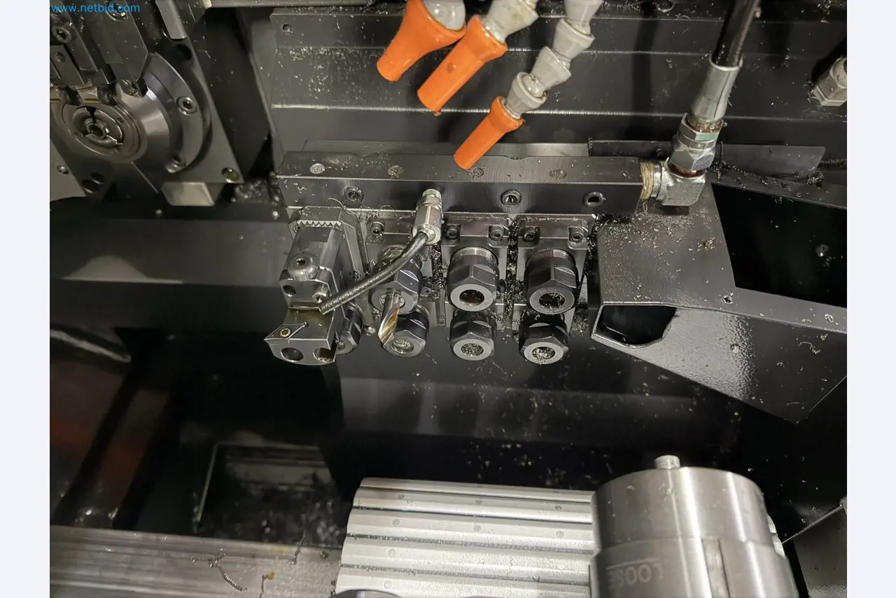 High-quality CNC sliding headstock automatic lathes from factory closure-8