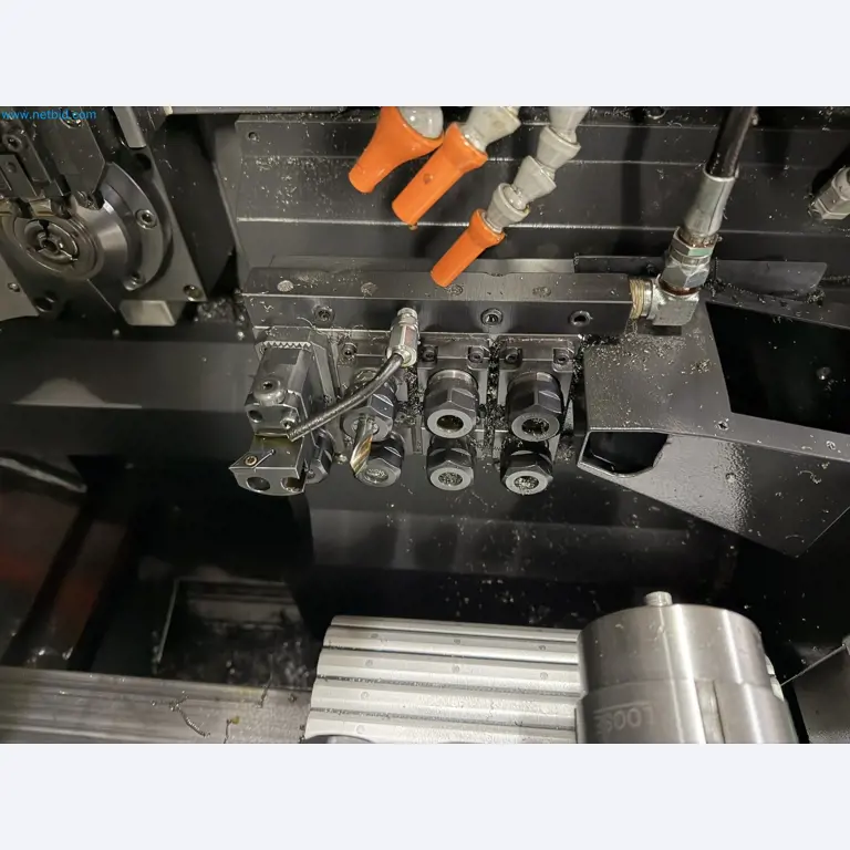 High-quality CNC sliding headstock automatic lathes from factory closure-8