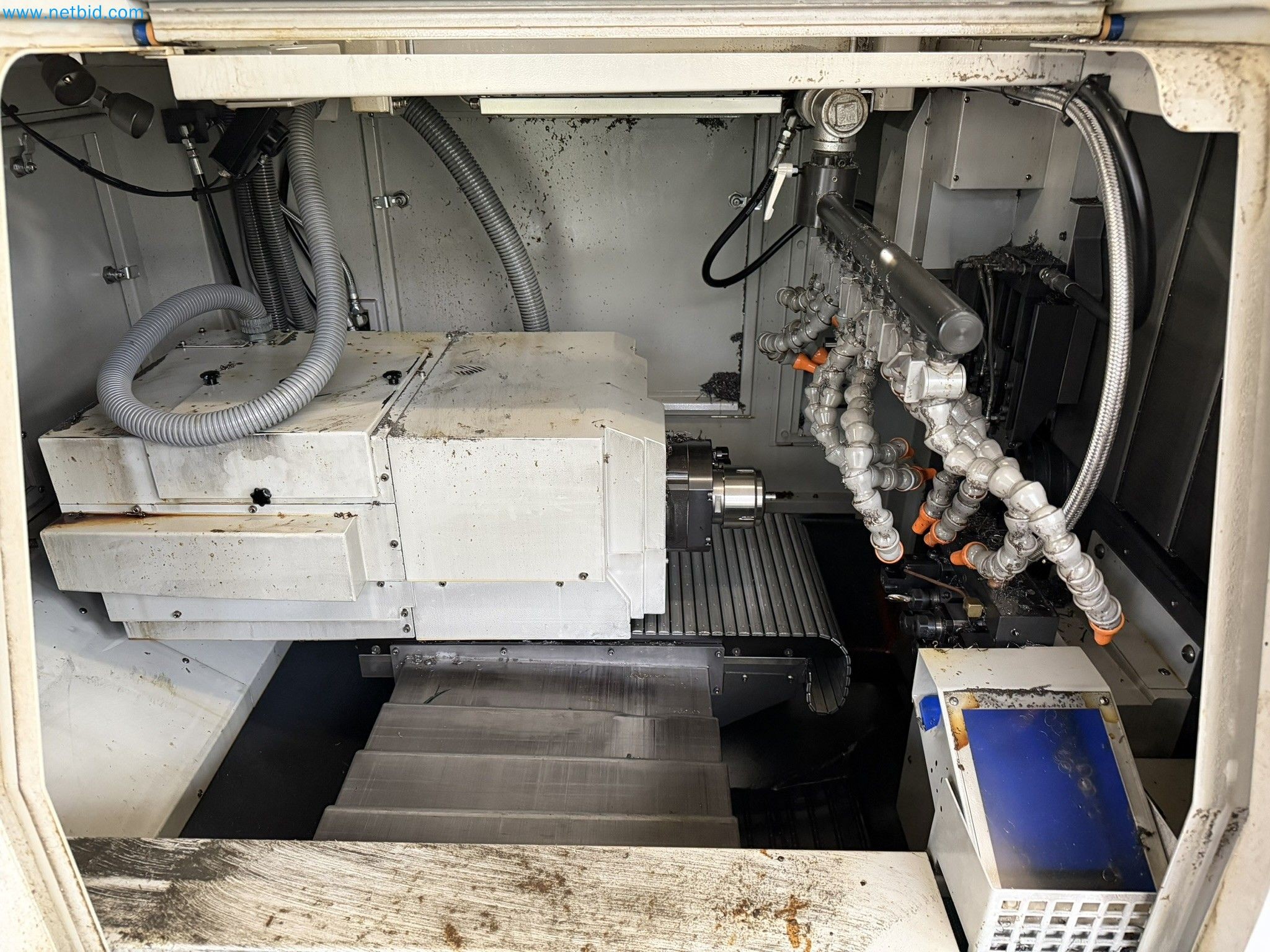 High-quality CNC sliding headstock automatic lathes from factory closure-6