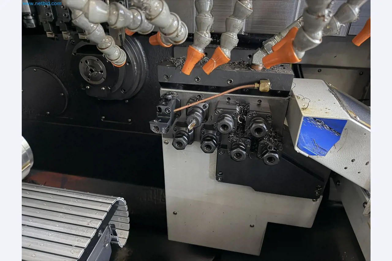 High-quality CNC sliding headstock automatic lathes from factory closure-9