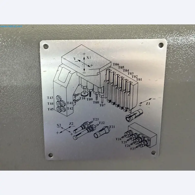 High-quality CNC sliding headstock automatic lathes from factory closure-10