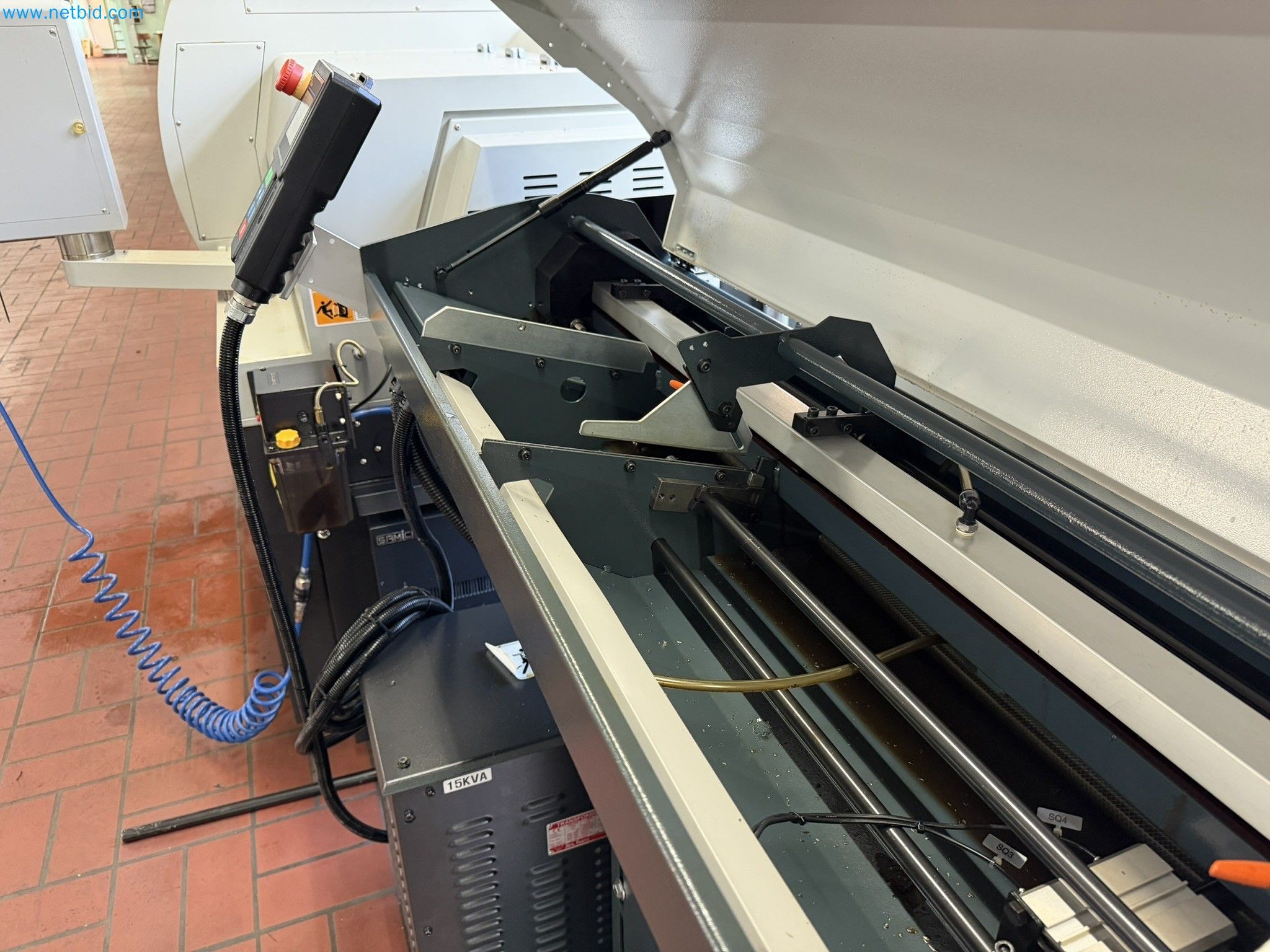 High-quality CNC sliding headstock automatic lathes from factory closure-16