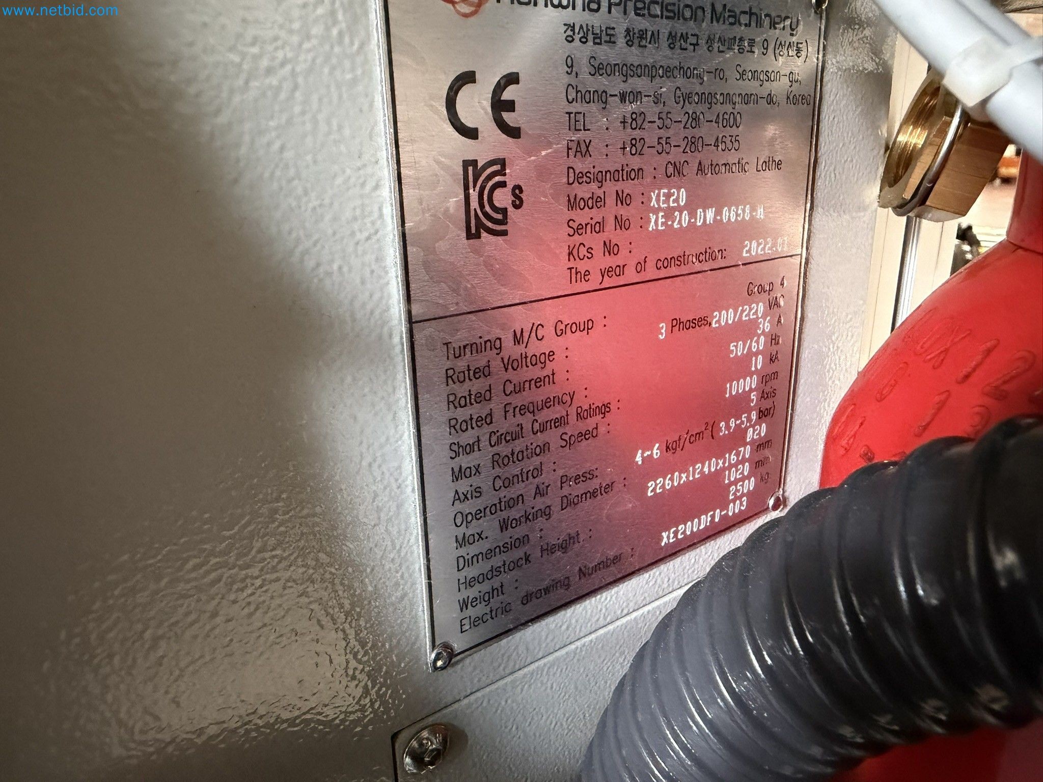 High-quality CNC sliding headstock automatic lathes from factory closure-29