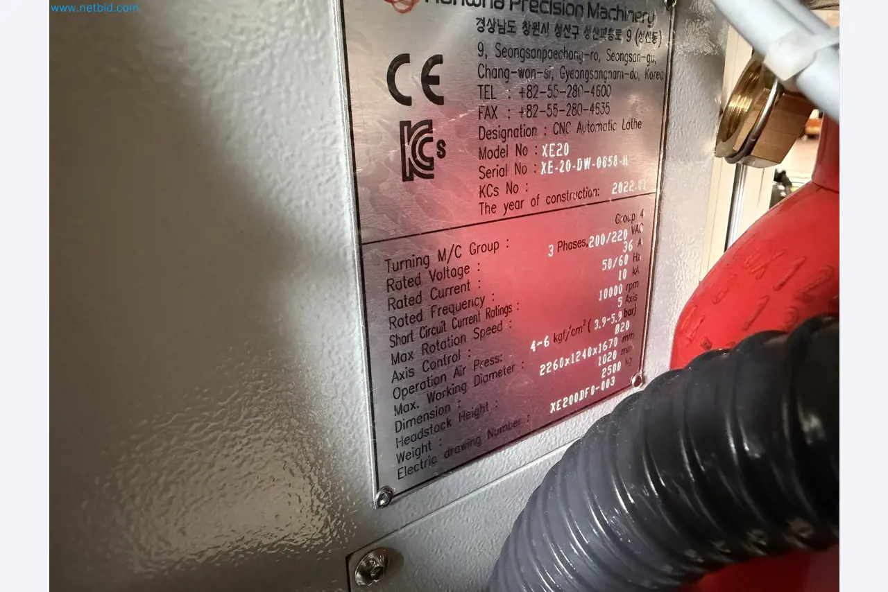 High-quality CNC sliding headstock automatic lathes from factory closure-29