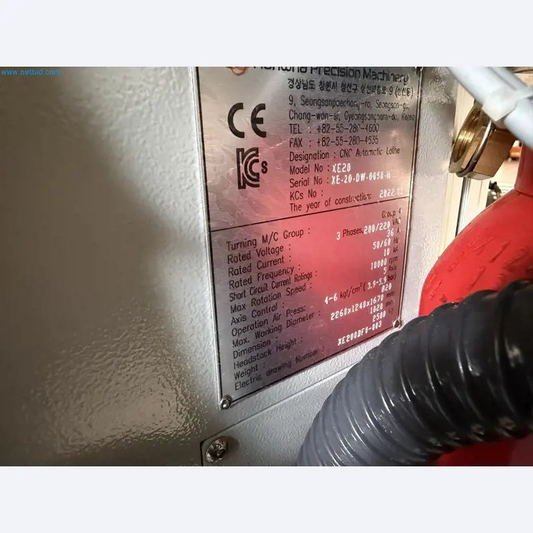 High-quality CNC sliding headstock automatic lathes from factory closure-29