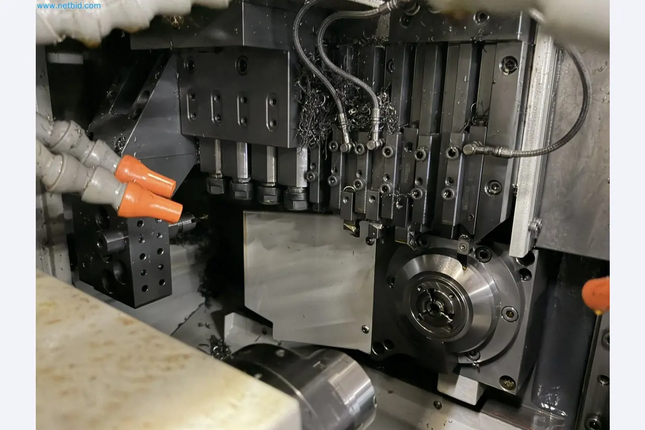 High-quality CNC sliding headstock automatic lathes from factory closure-7