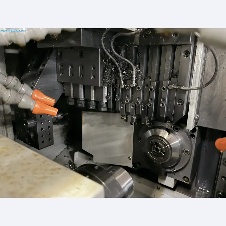 High-quality CNC sliding headstock automatic lathes from factory closure-7