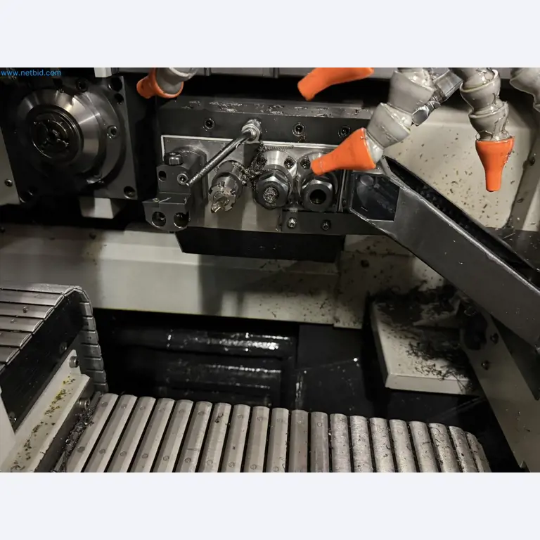 High-quality CNC sliding headstock automatic lathes from factory closure-8