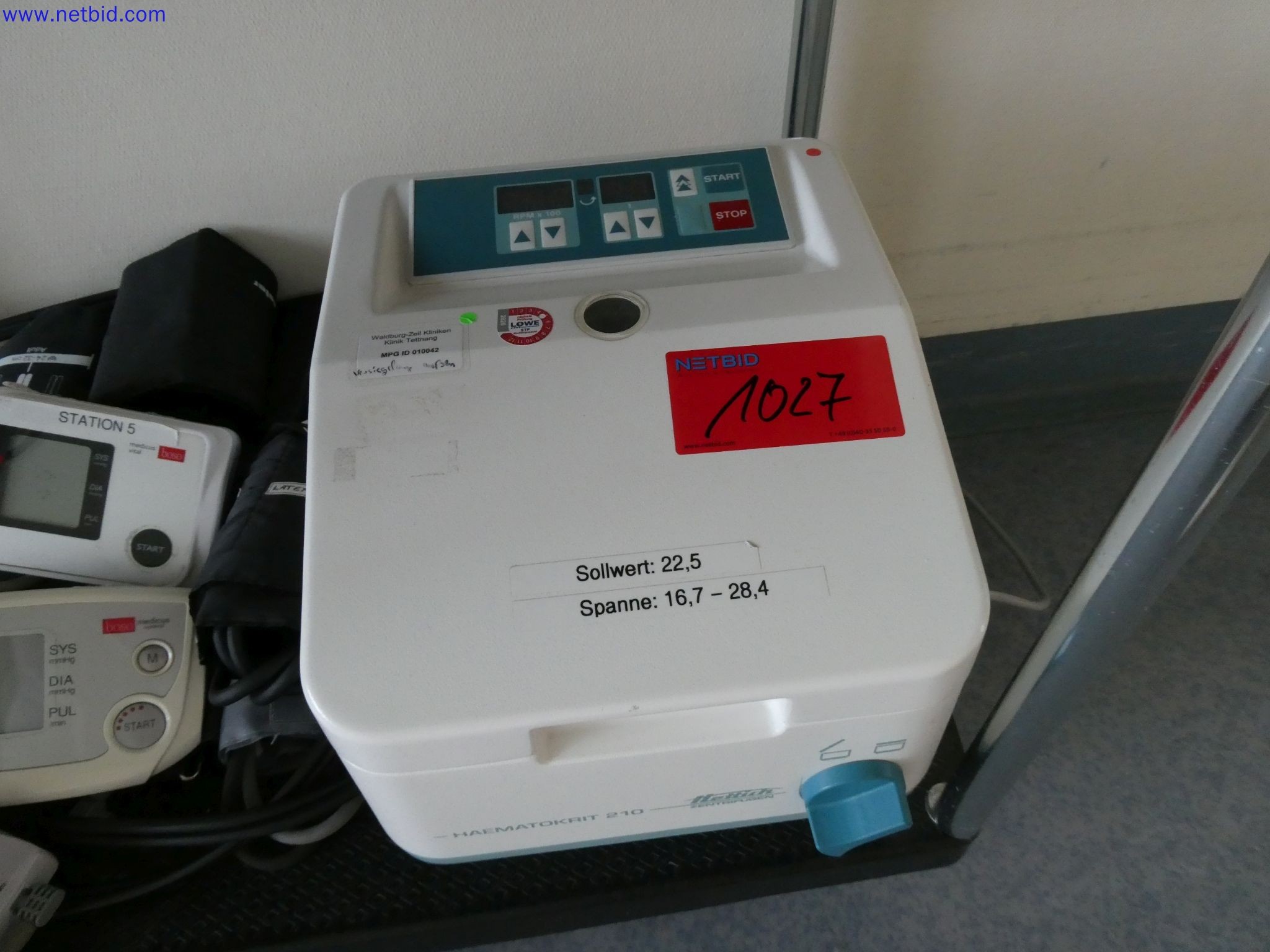 Wirówka Hettich-Zentrifugen GmbH & Co. KG HAEMATOKRIT 210