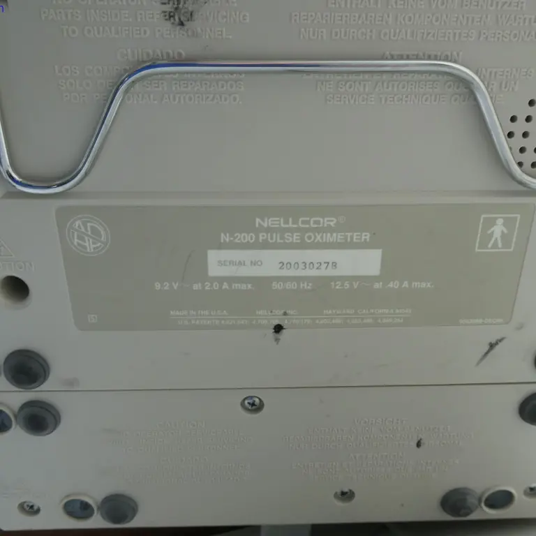 Monitorowanie pracy serca, SpO2 Medtronic GmbH N-200