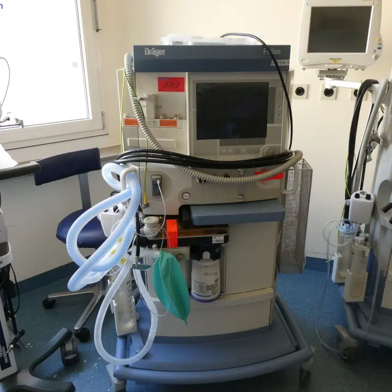 Aparat do znieczulania Dräger Medical AG & Co. KGaA Pallas