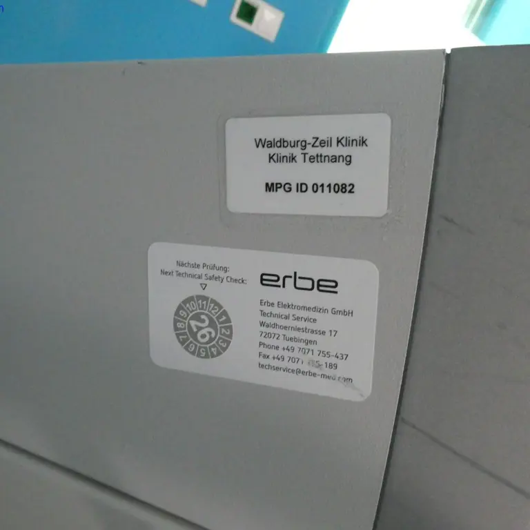 Urządzenie chirurgiczne, HF, RF ERBE Elektromedizin GmbH VIO 300 D