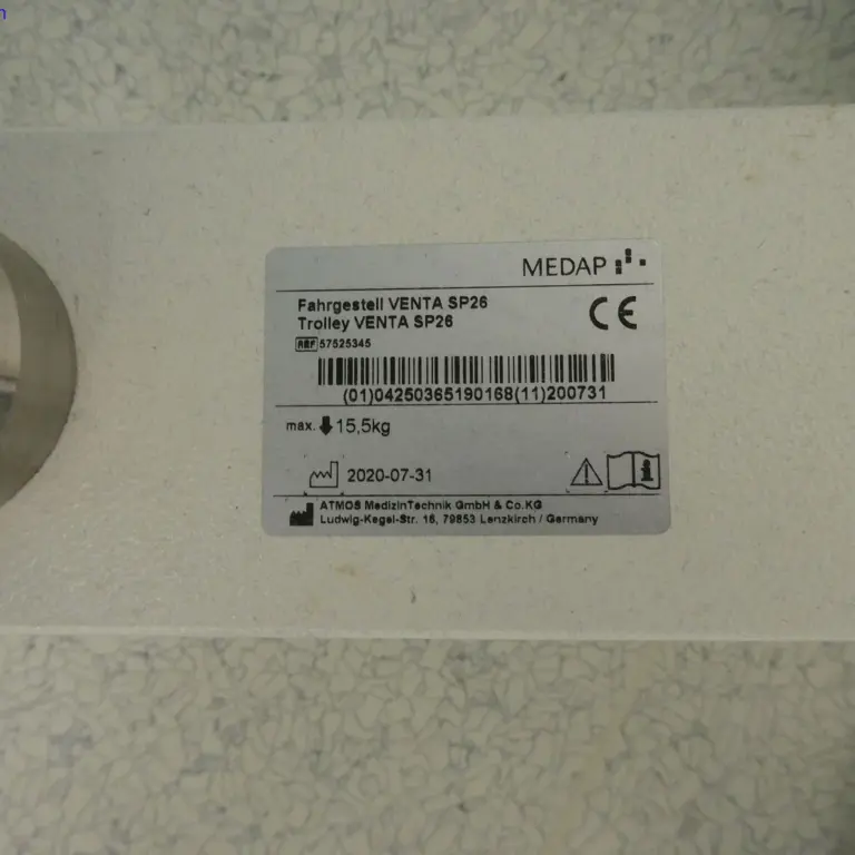 Urządzenie odciągowe (elektryczne, średnie) ATMOS Medizintechnik GmbH & Co Venta SP 26