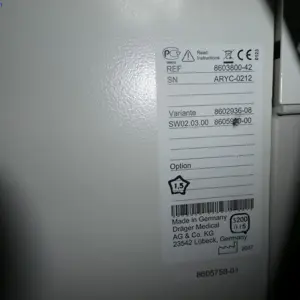 Aparat do znieczulania Dräger Medical AG & Co. KGaA Primus