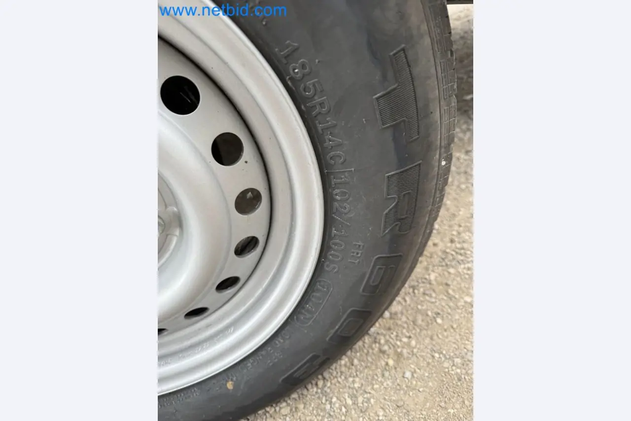 Passenger car tandem trailer Hapert SAPPHIRE TA/C39B/302 and passenger car plateau tandem trailer Eduard P4-5