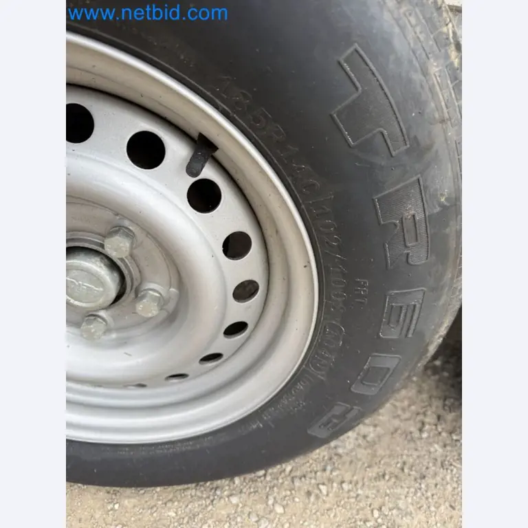 Passenger car tandem trailer Hapert SAPPHIRE TA/C39B/302 and passenger car plateau tandem trailer Eduard P4-8