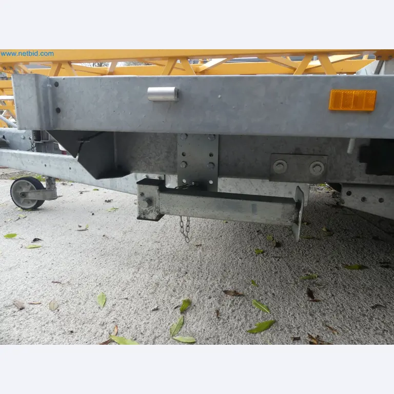 Passenger car tandem trailer Hapert SAPPHIRE TA/C39B/302 and passenger car plateau tandem trailer Eduard P4-11