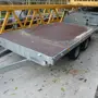 thumbnail-Passenger car tandem trailer Hapert SAPPHIRE TA/C39B/302 and passenger car plateau tandem trailer Eduard P4-15