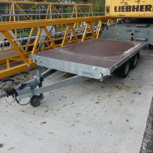 Car flatbed tandem trailer (O2) Eduard P4
