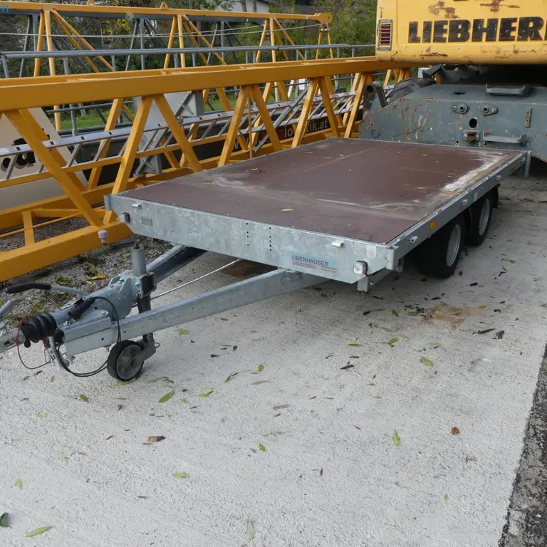 Car flatbed tandem trailer (O2) Eduard P4