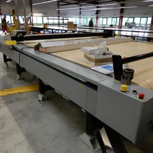 Machines for textile and tarpaulin processing