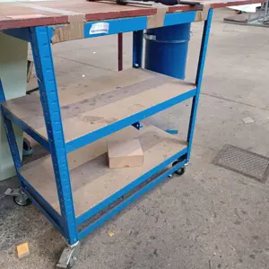3 mobile shelves