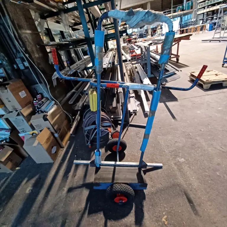 Glass transport rack