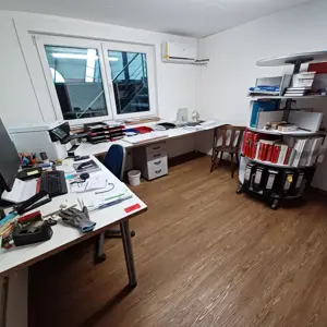 Desk/angle combination