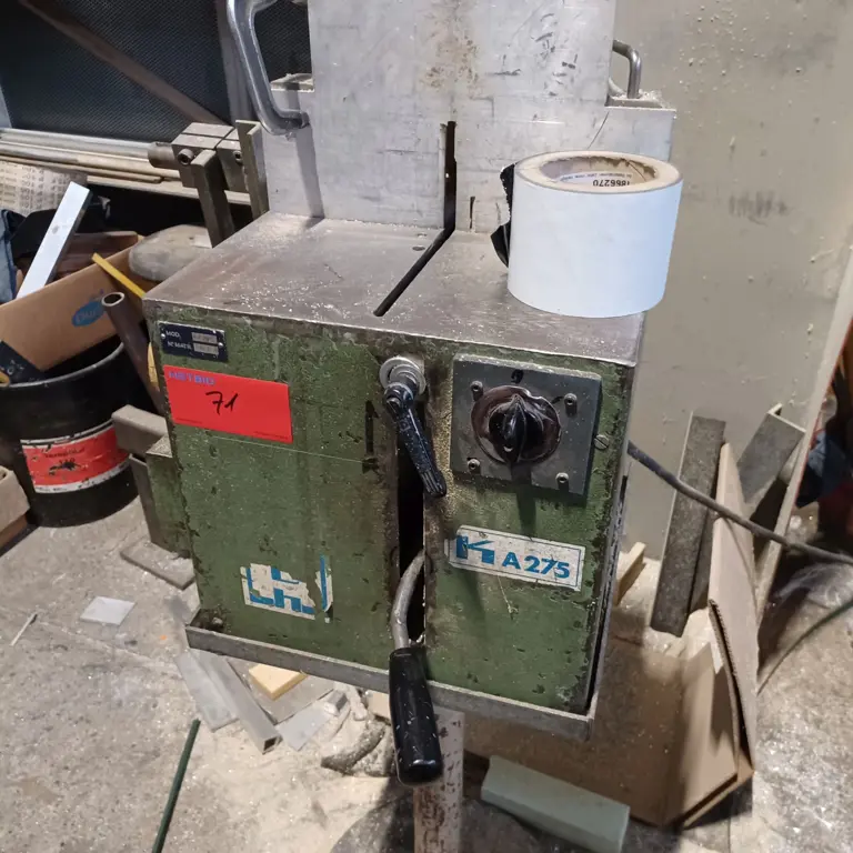 Underfloor aluminum circular saw Eisele 300 M