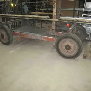2-axle drawbar transport trolley