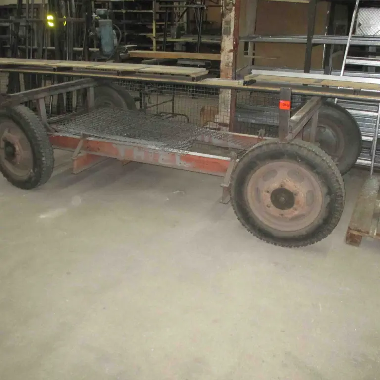 2-axle drawbar transport trolley