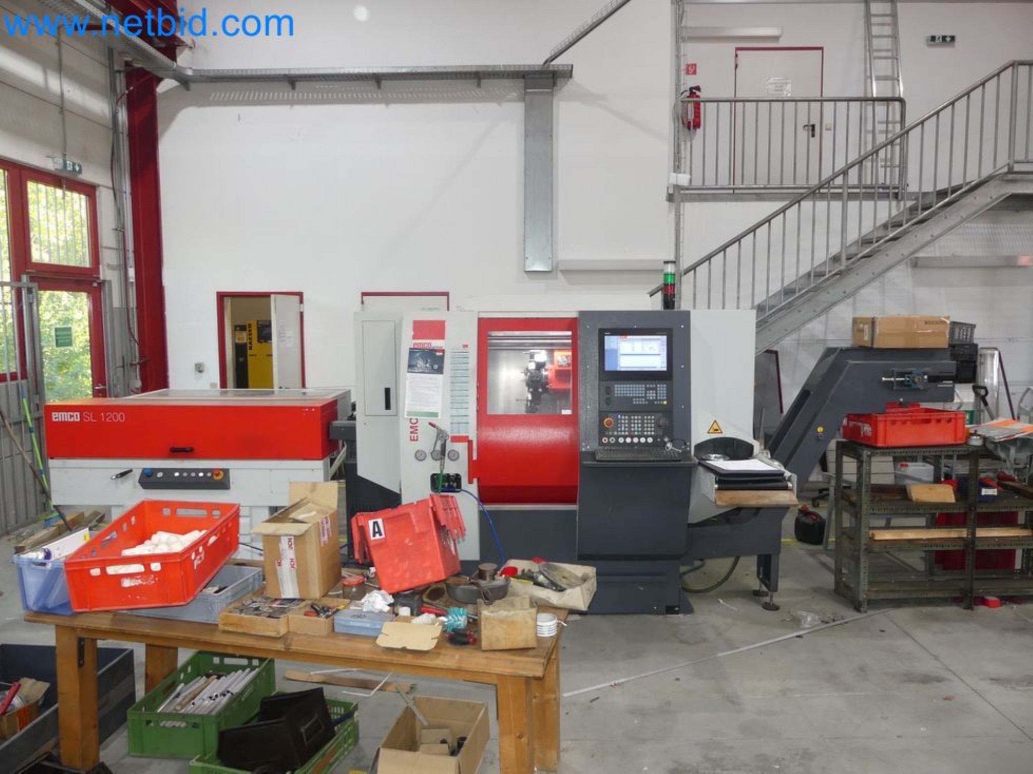 3-axis CNC lathe EMCO Turn E45-12