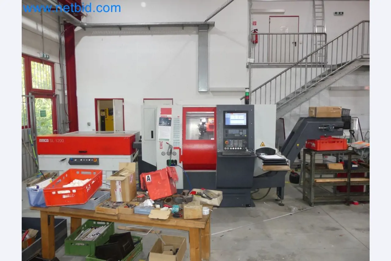 3-axis CNC lathe EMCO Turn E45-12