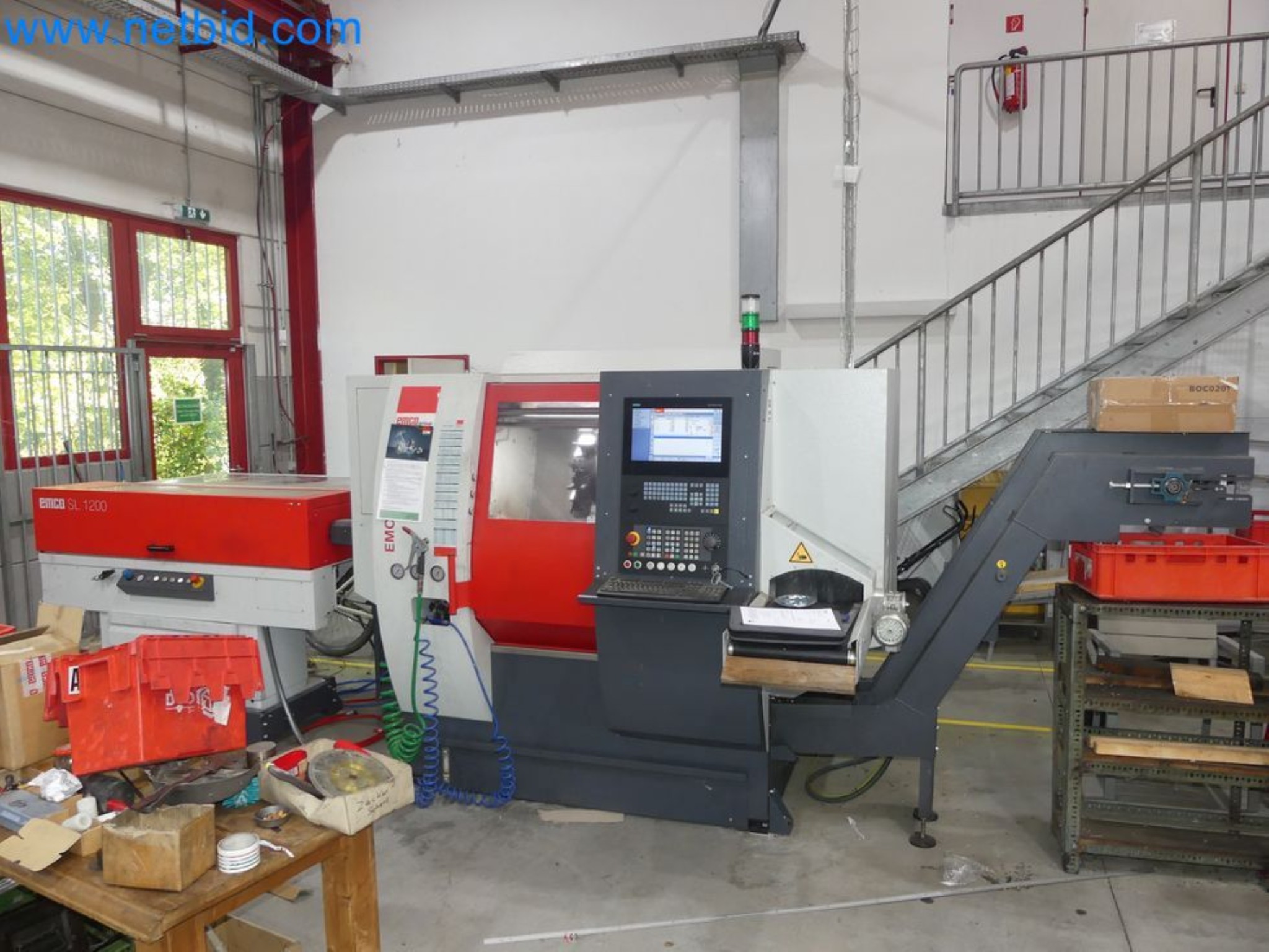 3-axis CNC lathe EMCO Turn E45-1