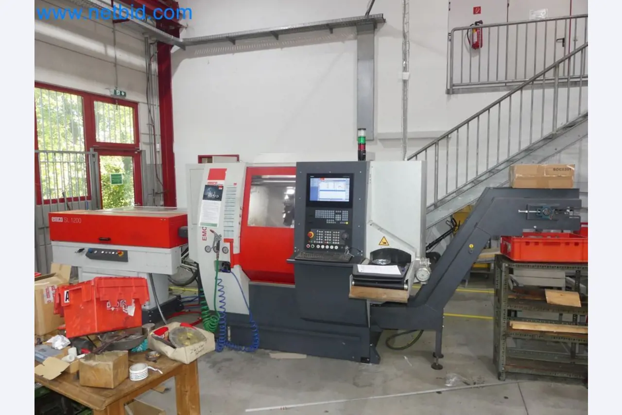3-axis CNC lathe EMCO Turn E45-1
